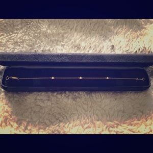 Tiffany and Co. 18kt diamonds by the yard bracelet